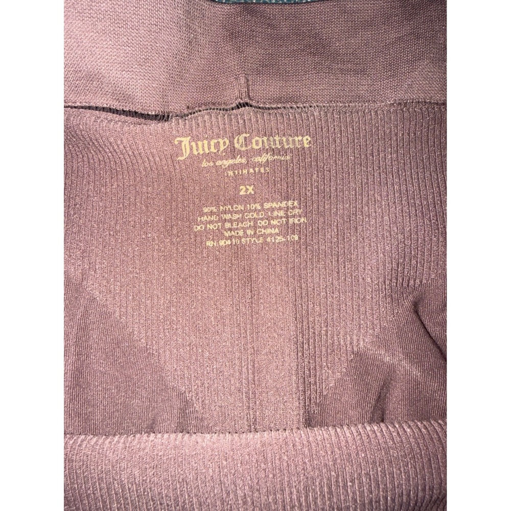 Juicy Couture Intimates Mauve High Waisted Shapewear Shorts PlusSize 2X 4125-108 - Picture 4 of 4